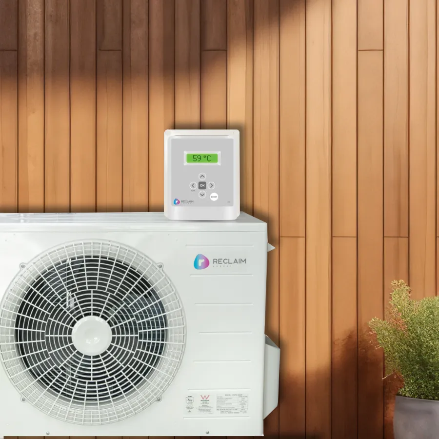 Reclaim CO2 Heat Pump Hot Water with Wifi Controller